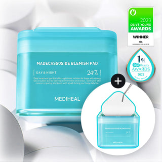 MEDIHEAL Madecassoside Blemish Pad 100Pads Double Set (+14 Pads)